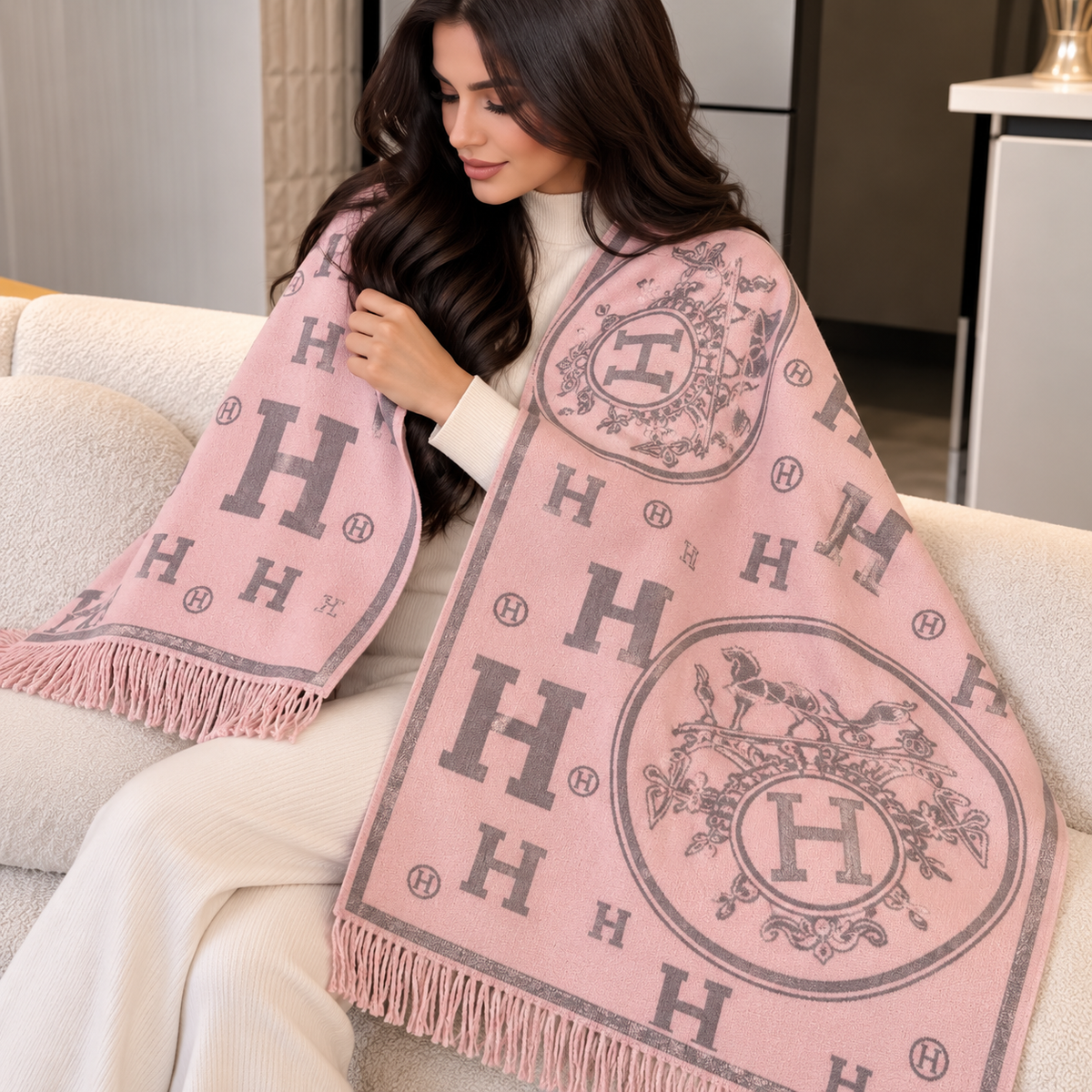 Hermès heritage scarf