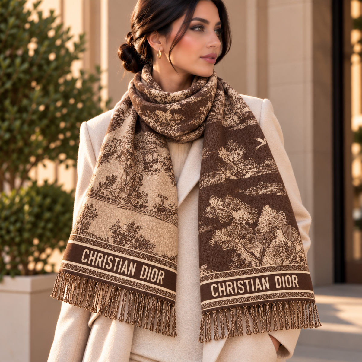 Christian Dior scarf