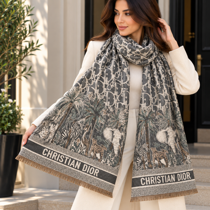 CHRISTIAN DIOR heritage scarf