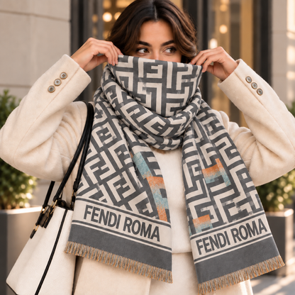 FENDI ROMA heritage scarf