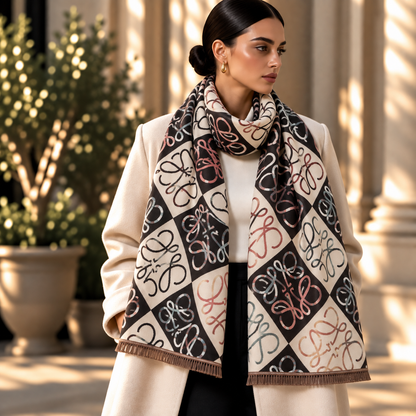 Loewe echarpe en laine