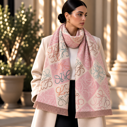 Loewe echarpe en laine