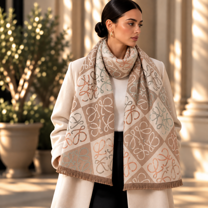 Loewe echarpe en laine