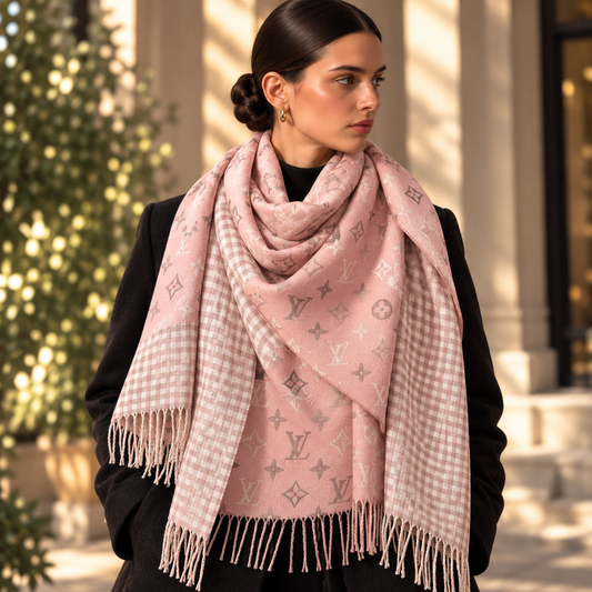 Louis vuitton echarpe en laine