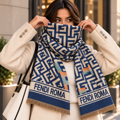 FENDI ROMA heritage scarf