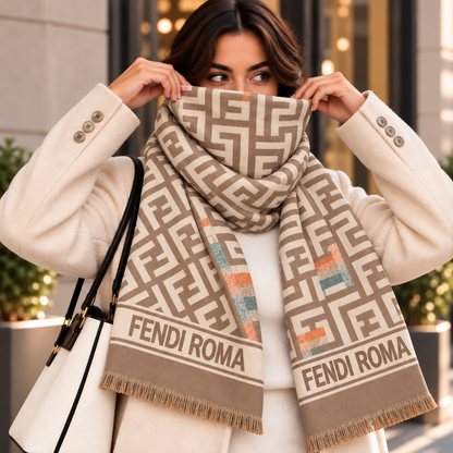 FENDI ROMA heritage scarf