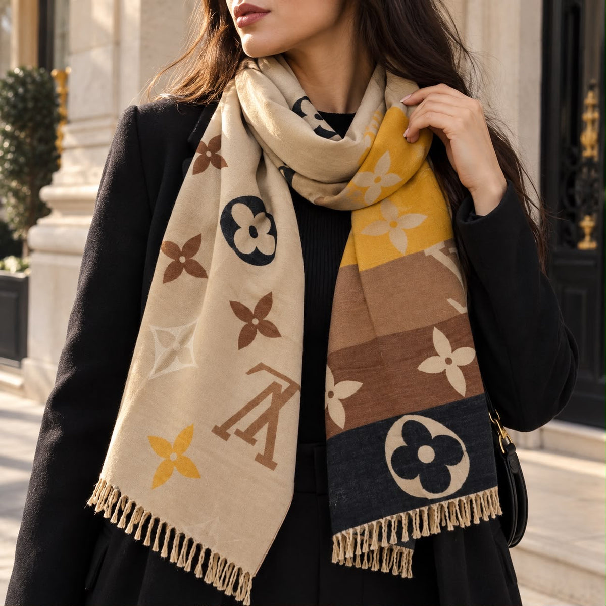 Louis Vuitton echarpe en laine