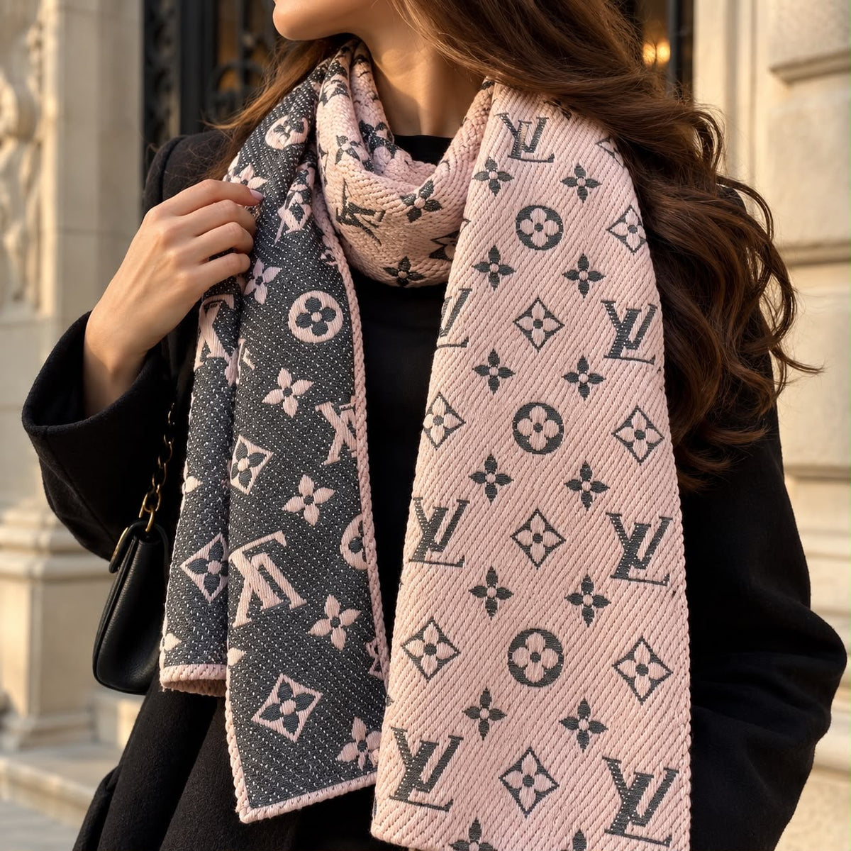 Louis Vuitton echarpe en laine