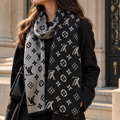 Louis Vuitton echarpe en laine