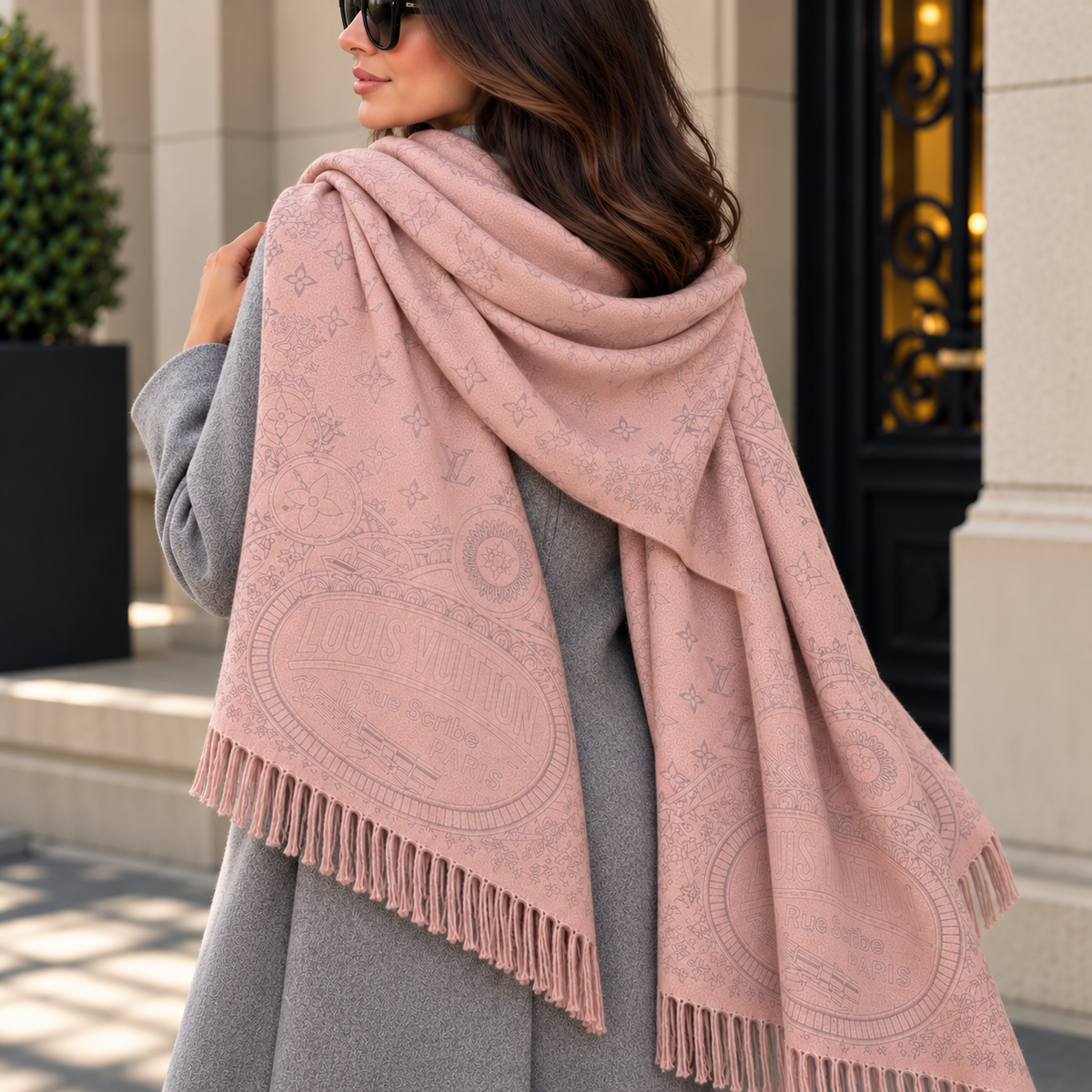 Louis vuitton heritage scarf