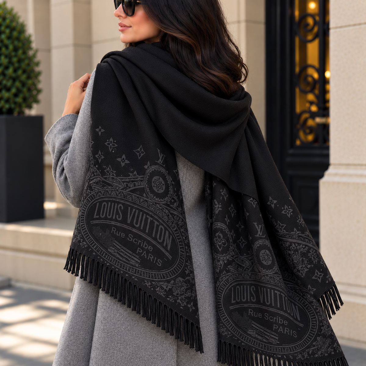 Louis vuitton heritage scarf