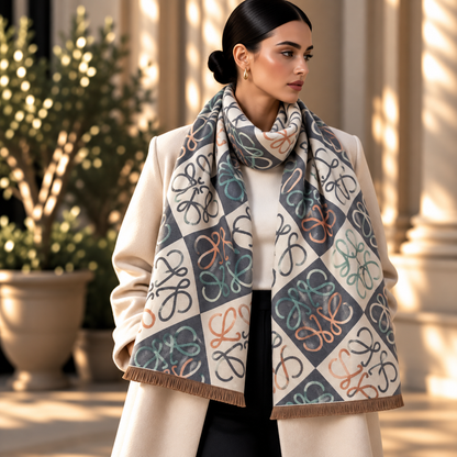 Loewe echarpe en laine