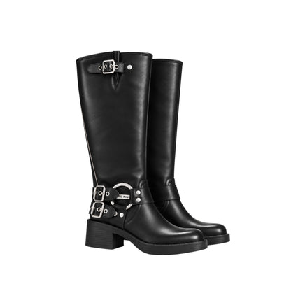 Miu Miu biker boots