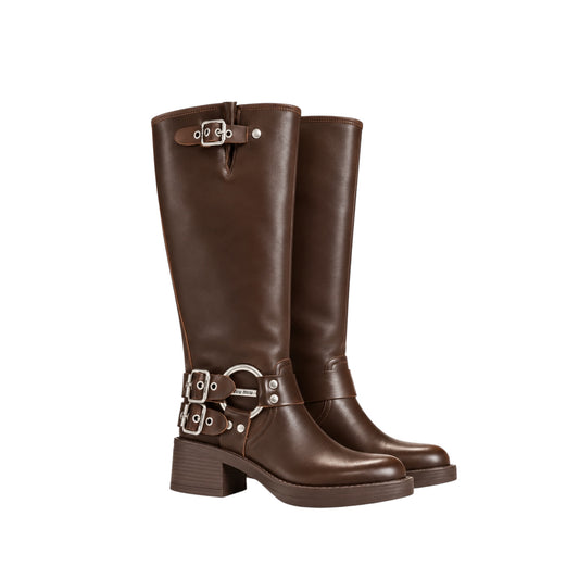 Miu Miu biker boots