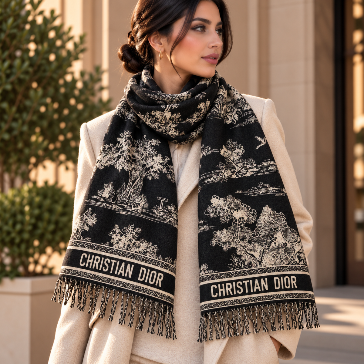 Christian Dior scarf