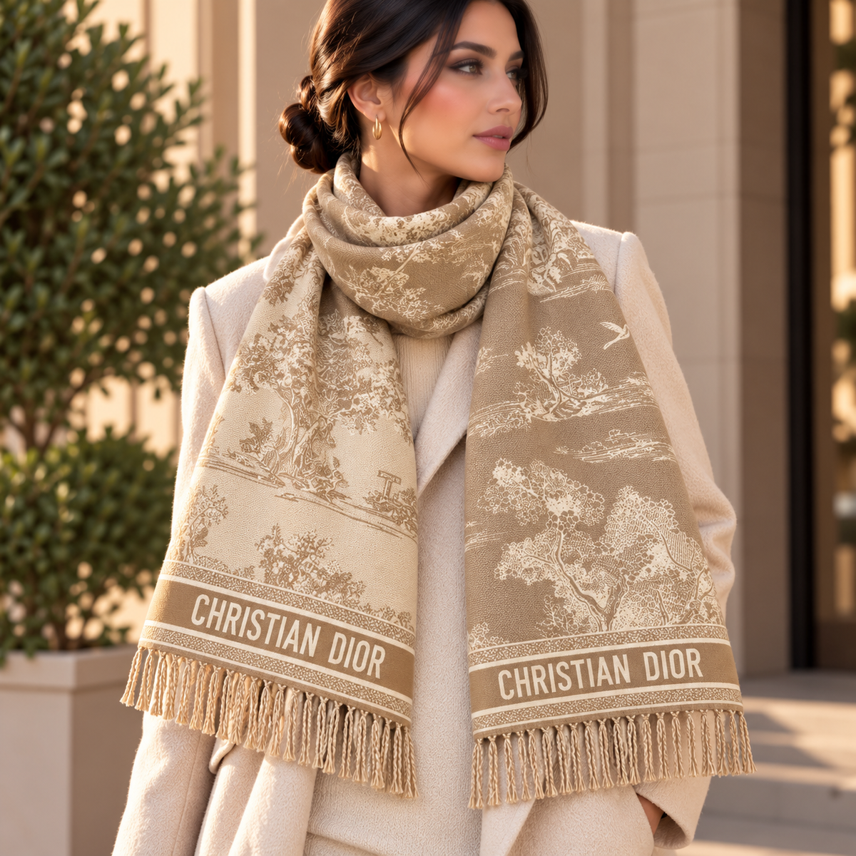 Christian Dior scarf