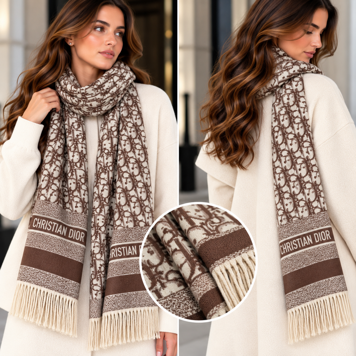 Dior heritage scarf