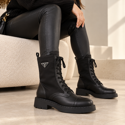 PRADA combat boots